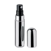 Atomizer na perfumy aluminiowy 5 ml SPRAY Srebrny Blyszczacy