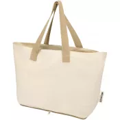 Piasek pustyni-Piasek pustyni - Sierra torba na zakupy z bawełny z recyklingu z certyfikatem GRS o gramaturze 140 g/m², 7 l