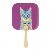 biały - Digibreeze Boo personalizowany wachlarz