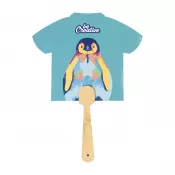 biały - Digibreeze Boo personalizowany wachlarz