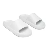 Klapki basenowe unisex z EVA rozmiar 40–41 EVASLIDE Bialy
