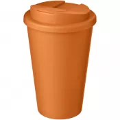 Pomarańczowy - Americano® 350 ml tumbler with spill-proof lid