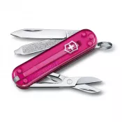 różowy - Scyzoryk Victorinox Classic SD 7-funkcyjny 58 mm