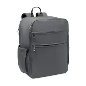 Plecak kabinowy z nylonu na laptop 15" 20 l SALEM Kamienny Szary