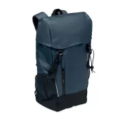 Plecak z RPET na laptop 15" 15 l SIENA Niebieski