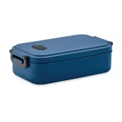 Lunchbox z PP z zaworem i klamrami 800 ml INDUS Niebieski