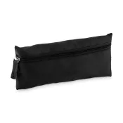 Piórnik na zamek z poliestru RPET STUDY Czarny