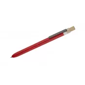 czerwony - Długopis z odpadów ocean bound OCEANO