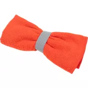 czerwony - Mały ręcznik z mikrofibry 160 g/m² HUGH