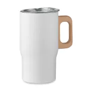 Kubek termiczny ze stali z recyklingu 350 ml TUMBOO Bialy