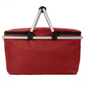 czerwony - Kosz na zakupy termiczny LAVAL