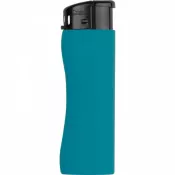 turkusowy - Zapalniczka plastikowa ANATOL