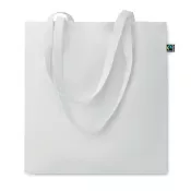 Torba z bawełny Fairtrade 140 g/m² OSOLE COLOUR Bialy
