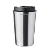 Kubek termiczny ze stali 350 ml BRACE Srebrny Mat