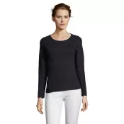 Longsleeve damski 150 g/m² Sol's MAJESTIC Granatowy
