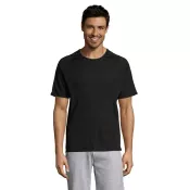 Koszulka sportowa męska raglan 140 g/m² Sol's SPORTY Czarny