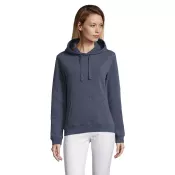 Bluza damska z kapturem 280 g/m² Sol's SPENCER WOMEN Melanż Denim