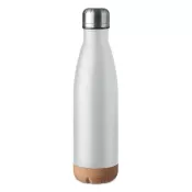 Butelka termiczna z korkową podstawą 500 ml ASPEN CORK Bialy
