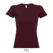 Koszulka damska 190 g/m² Sol's IMPERIAL WOMEN Burgundy