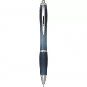 Hale Blue - Nash długopis kulkowy z tworzyw sztucznych pochodzących z recyklingu z certyfikatem RCS, z kolorowym korpusem i uchwytem (nie