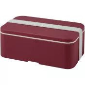 MIYO POP jednopoziomowe pudełko śniadaniowe o pojemności 700 ml Bordo