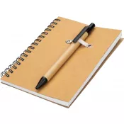 Notes A6 w linie z papieru z recyklingu z długopisem KEYSTONE