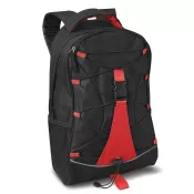 Plecak z poliestru 600D MONTE LEMA Czerwony