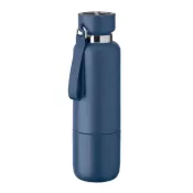 Butelka termiczna stalowa z kubkiem 500 ml NOEKA Francuski Granat