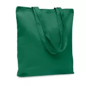 Torba bawełniana na zakupy 270 g/m² RASSA COLOURED Ciemnozielony