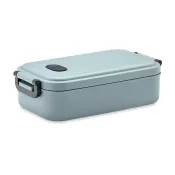 Lunchbox z PP z zaworem i klamrami 800 ml INDUS Szary