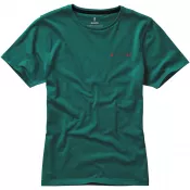 Leśny zielony - Damski t-shirt Nanaimo z krótkim rękawem