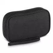 czarny - Torba organizacyjna rPET 300D Kora