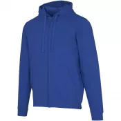 Niebieski - Jasper bluza unisex z kapturem z materiału organicznego pochodzącego z recyklingu z certyfikatem OCS, o gramaturze 280 g/m²