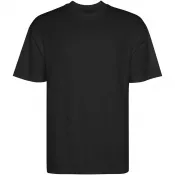 Czarny - Chow - koszulka unisex z krótkim rękawem, fason oversize