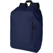 Granatowy - Resi Plus plecak na 15-calowego laptopa o pojemności 18 l z recyklingu, z certyfikatem GRS i zabezpieczeniem przed kradzieżą