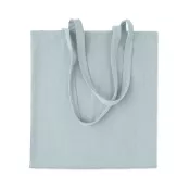 Torba sztruksowa z długimi uchwytami 220 g/m² CORDY B Baby Blue