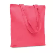 Torba bawełniana na zakupy 270 g/m² RASSA COLOURED Fuksja