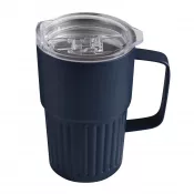 granatowy - Próżniowy kubek 450 ml WAVE HOLD