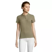 Koszulka polo damska piqué 210 g/m² Sol's PEOPLE Khaki