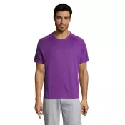 Koszulka sportowa męska raglan 140 g/m² Sol's SPORTY Dark Purple