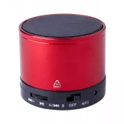 czerwony - Ralufi głośnik bluetooth