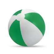 Piłka plażowa dmuchana z PVC 23,5 cm PLAYTIME Zielony