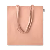 Torba z bawełny organicznej 140 g/m² ZIMDE COLOUR Pomaranczowy