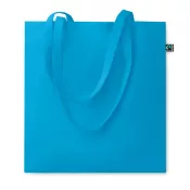Torba z bawełny Fairtrade 140 g/m² OSOLE COLOUR Turkusowy