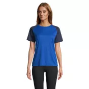 Koszulka sportowa damska Sol's VORTEX WOMEN French Navy/Royal Blue