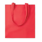 Torba bawełniana kolorowa 180 g/m² COTTONEL COLOUR++ Czerwony