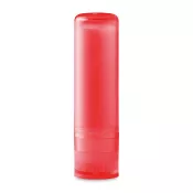 Balsam do ust SPF 10 waniliowy GLOSS Przezroczysty Czerwony
