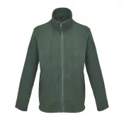Polar rozpinany z recyklingu Sol's NITRO Zielony