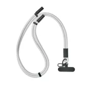 Smycz do telefonu z kablem 60W USB-C COCHARGE Bialy