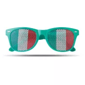 Okulary przeciwsłoneczne kibica FLAG FUN Zielony